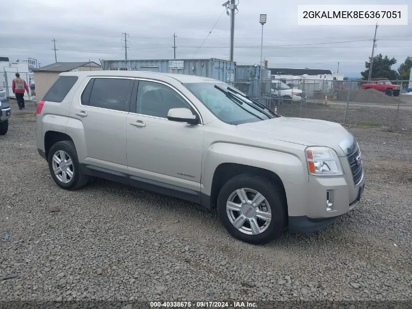 2014 GMC Terrain Sle-1 VIN: 2GKALMEK8E6367051 Lot: 40338675