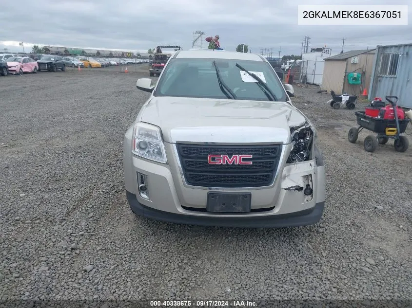 2014 GMC Terrain Sle-1 VIN: 2GKALMEK8E6367051 Lot: 40338675