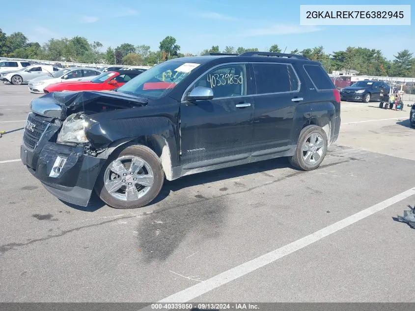 2014 GMC Terrain Sle-2 VIN: 2GKALREK7E6382945 Lot: 40339850