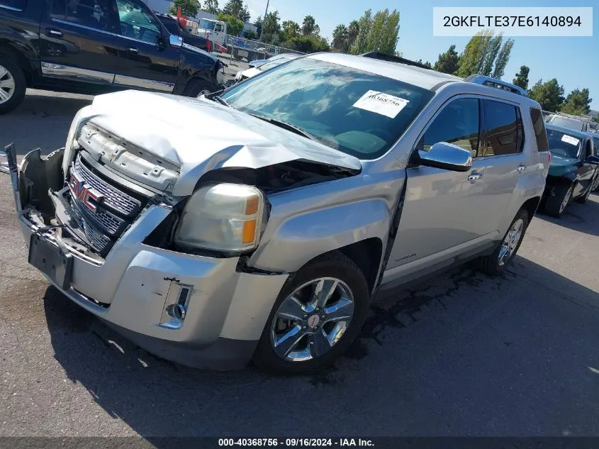 2014 GMC Terrain Slt-2 VIN: 2GKFLTE37E6140894 Lot: 40368756