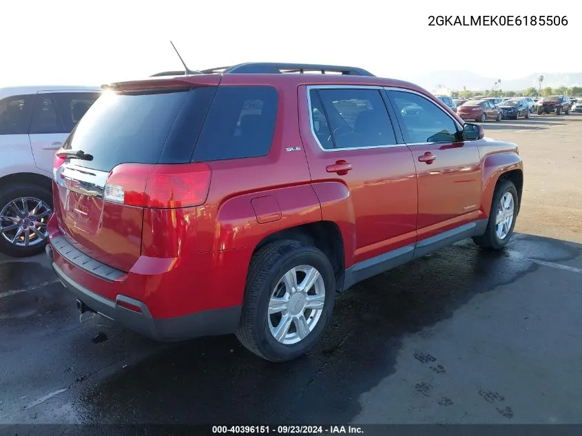 2014 GMC Terrain Sle-1 VIN: 2GKALMEK0E6185506 Lot: 40396151