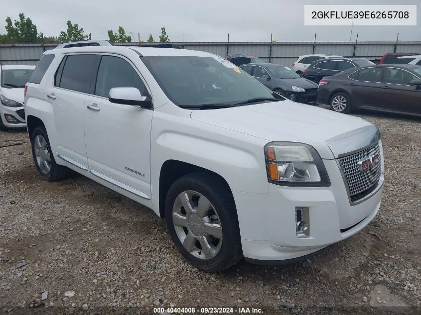 2014 GMC Terrain Denali VIN: 2GKFLUE39E6265708 Lot: 40404008