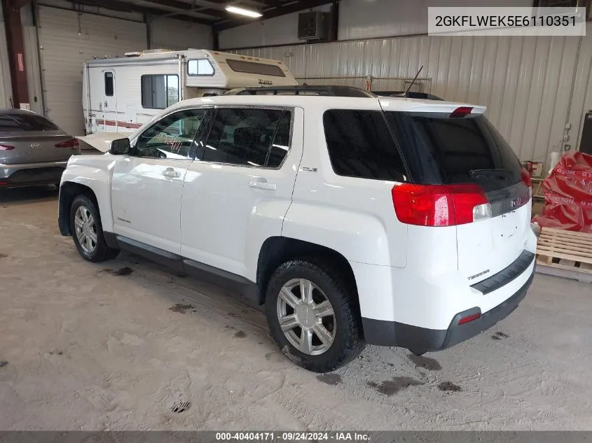 2014 GMC Terrain Sle-2 VIN: 2GKFLWEK5E6110351 Lot: 40404171