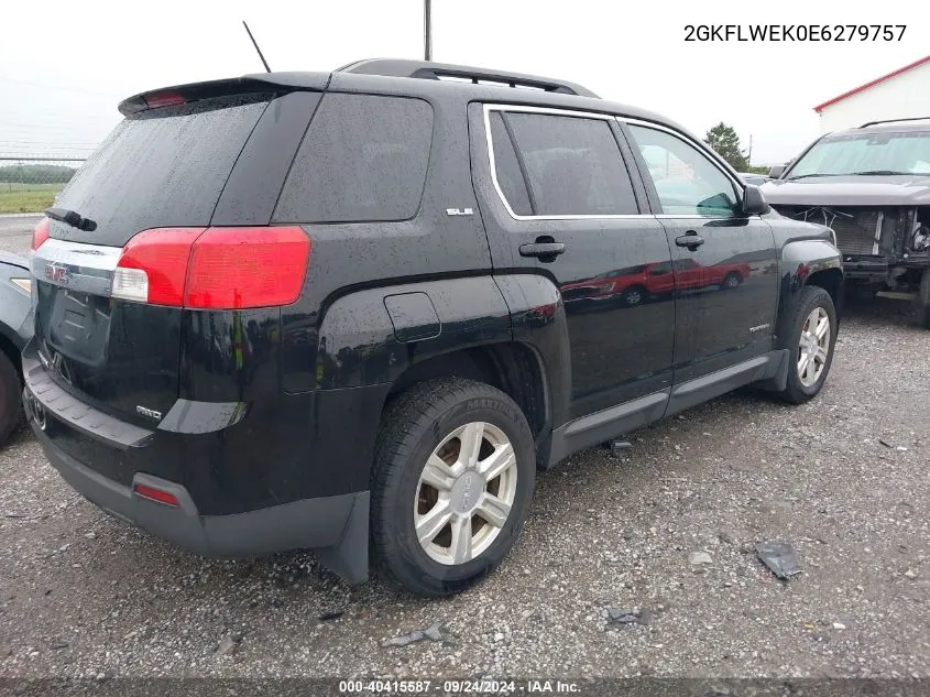 2GKFLWEK0E6279757 2014 GMC Terrain Sle-2