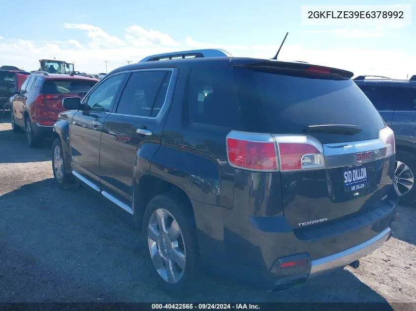 2GKFLZE39E6378992 2014 GMC Terrain Denali