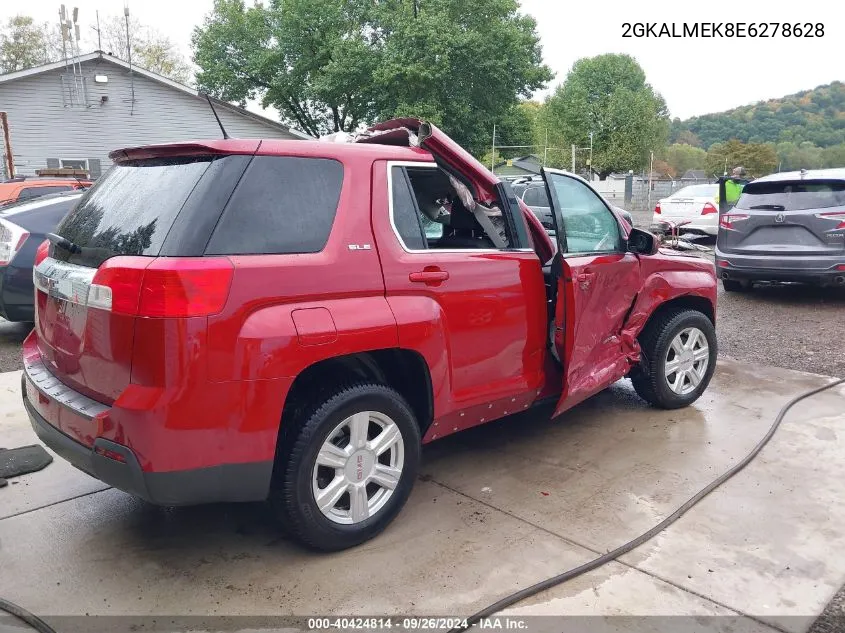 2014 GMC Terrain Sle-1 VIN: 2GKALMEK8E6278628 Lot: 40424814