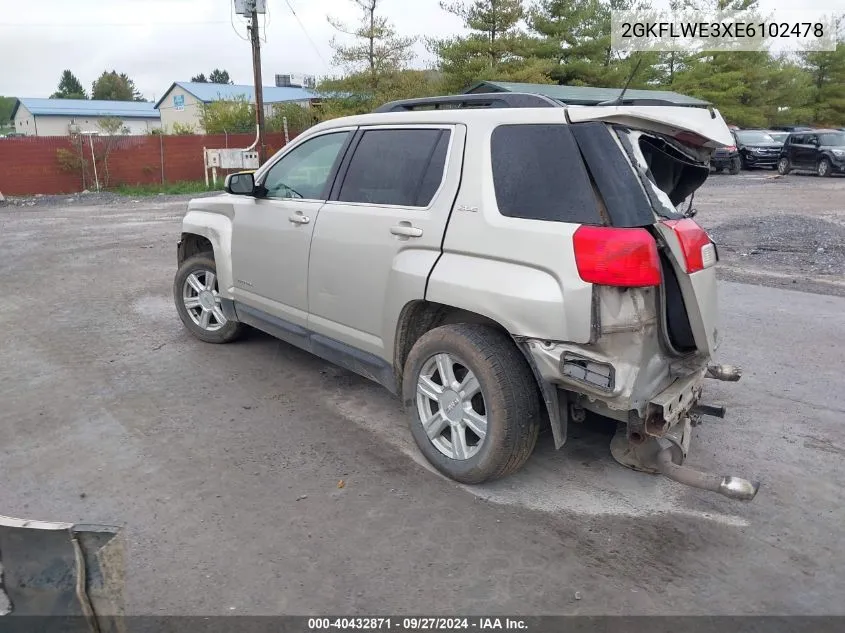 2014 GMC Terrain Sle-2 VIN: 2GKFLWE3XE6102478 Lot: 40432871