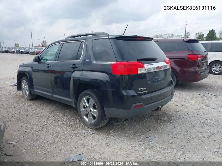 2014 GMC Terrain Slt-1 VIN: 2GKALSEK8E6131116 Lot: 40433696