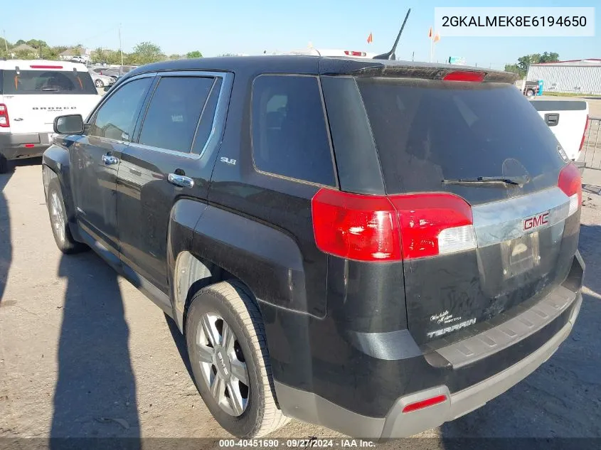 2GKALMEK8E6194650 2014 GMC Terrain Sle-1