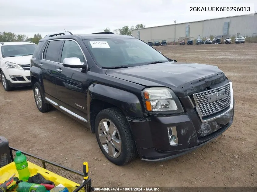 2014 GMC Terrain Denali VIN: 2GKALUEK6E6296013 Lot: 40467474