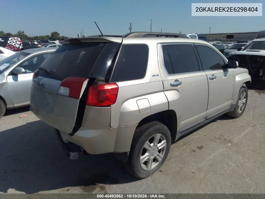 2014 GMC Terrain Sle-2 VIN: 2GKALREK2E6298404 Lot: 40492562