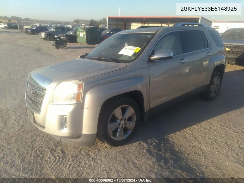 2014 GMC Terrain Slt VIN: 2GKFLYE33E6148925 Lot: 40506962