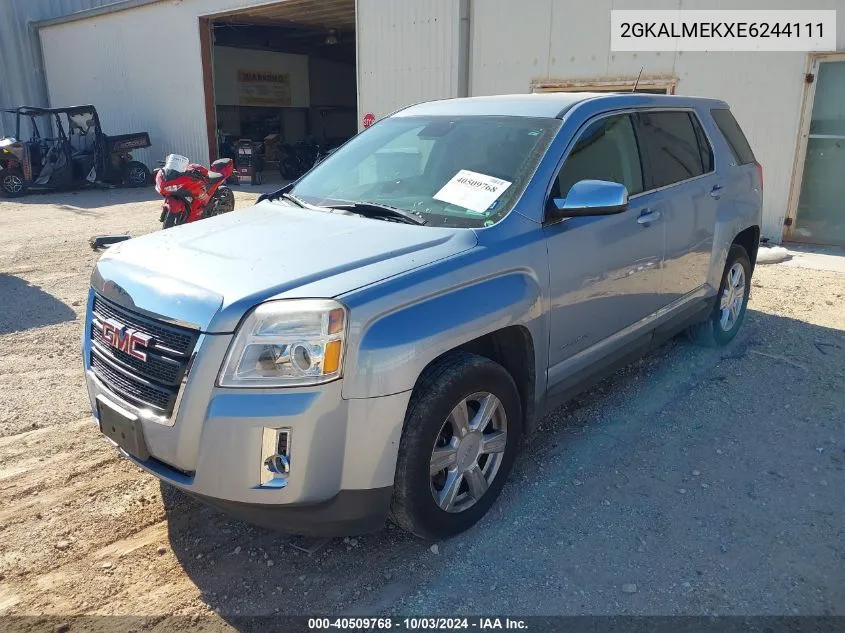 2014 GMC Terrain Sle-1 VIN: 2GKALMEKXE6244111 Lot: 40509768