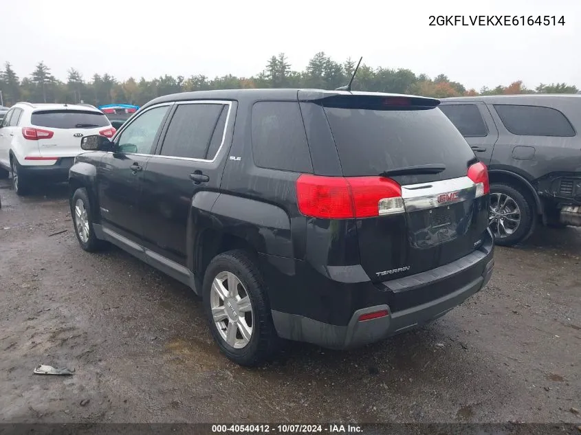 2014 GMC Terrain Sle-1 VIN: 2GKFLVEKXE6164514 Lot: 40540412