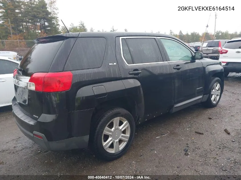 2014 GMC Terrain Sle-1 VIN: 2GKFLVEKXE6164514 Lot: 40540412