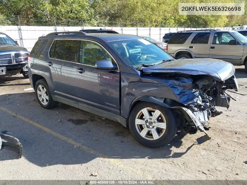 2014 GMC Terrain Sle-2 VIN: 2GKFLWEK5E6326698 Lot: 40555109