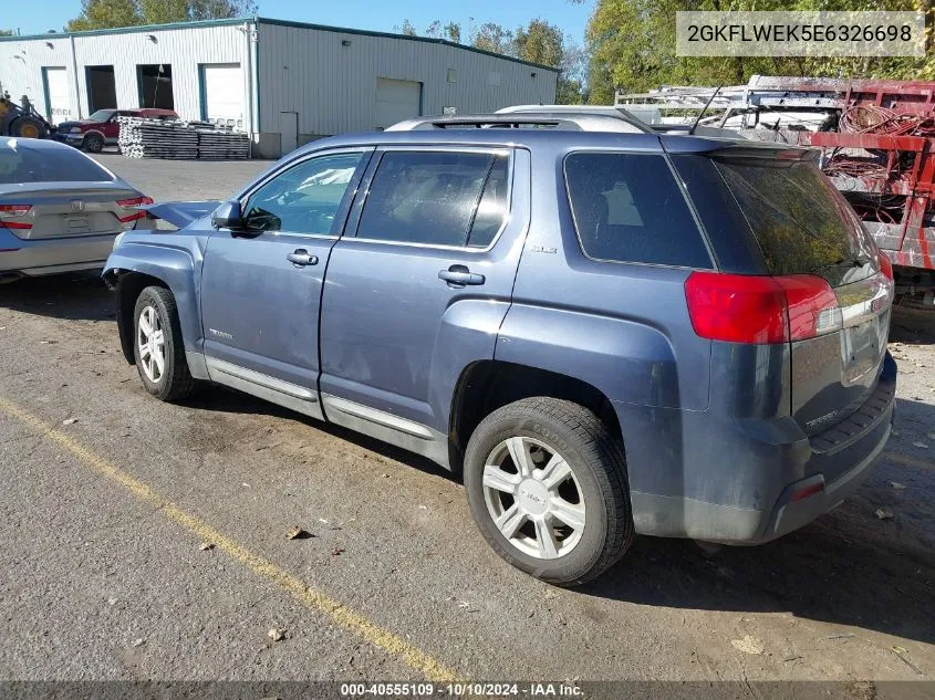 2014 GMC Terrain Sle-2 VIN: 2GKFLWEK5E6326698 Lot: 40555109