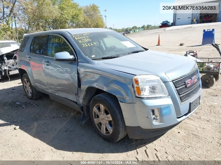 2014 GMC Terrain Sle-1 VIN: 2GKALMEK7E6356283 Lot: 40561101