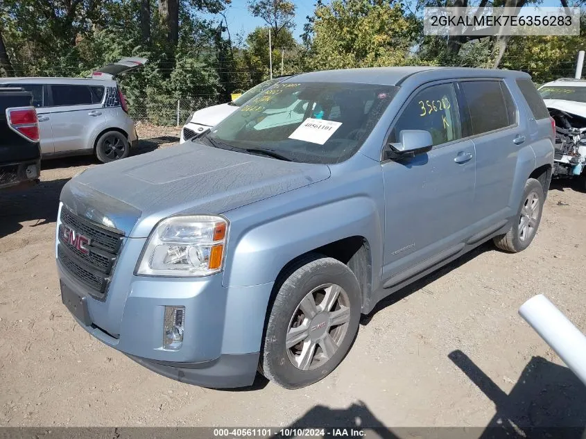 2014 GMC Terrain Sle-1 VIN: 2GKALMEK7E6356283 Lot: 40561101