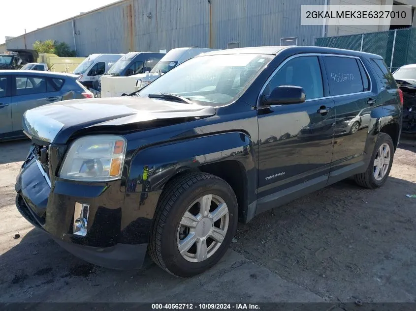 2014 GMC Terrain Sle-1 VIN: 2GKALMEK3E6327010 Lot: 40562712