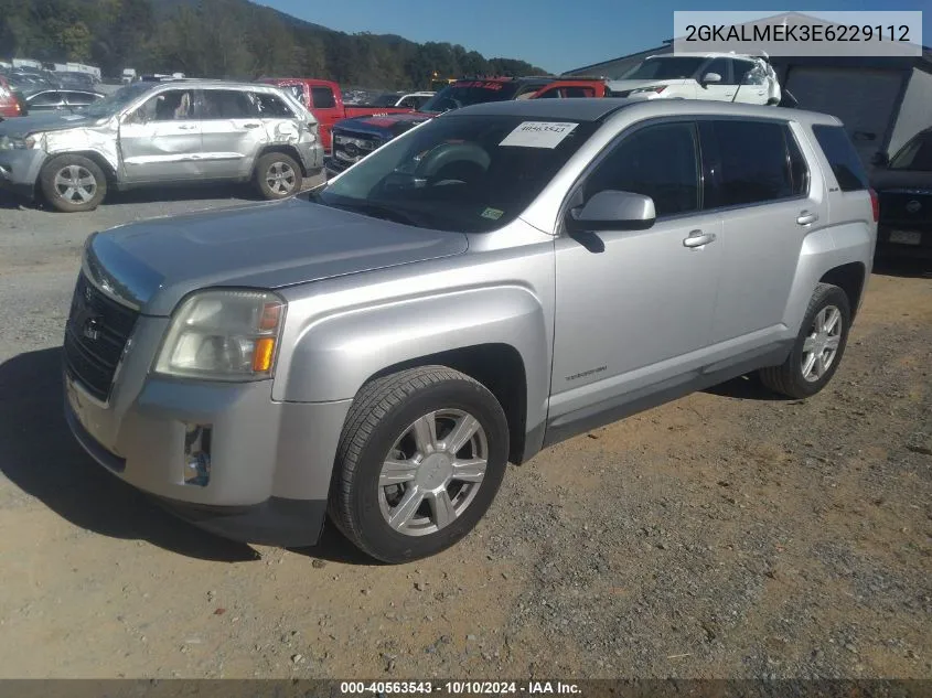 2014 GMC Terrain Sle-1 VIN: 2GKALMEK3E6229112 Lot: 40563543