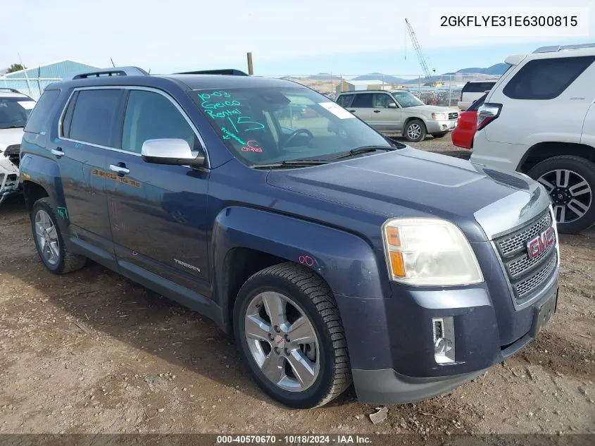 2GKFLYE31E6300815 2014 GMC Terrain Slt-2