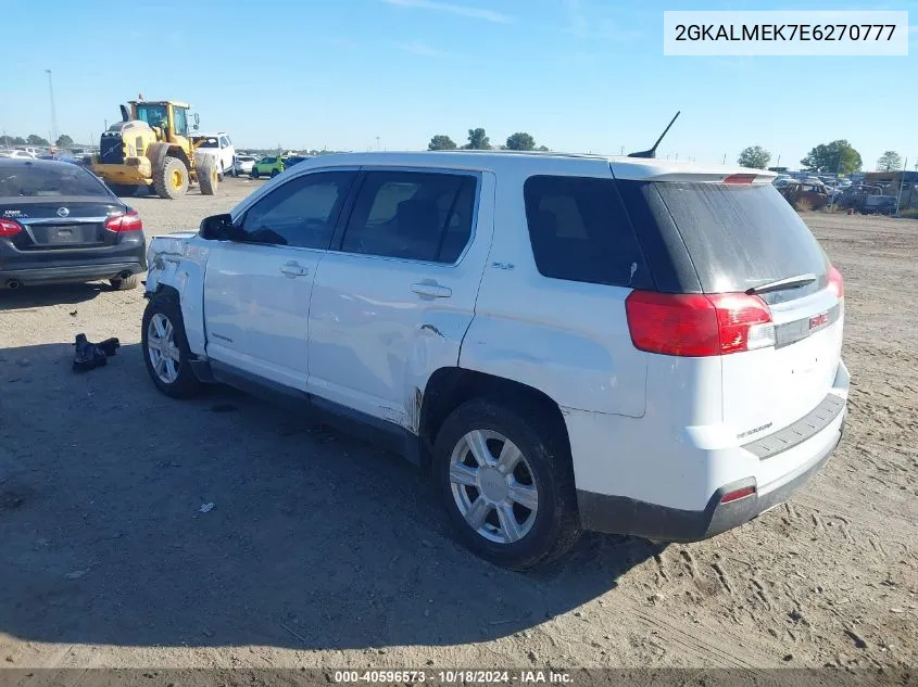 2014 GMC Terrain Sle-1 VIN: 2GKALMEK7E6270777 Lot: 40596573