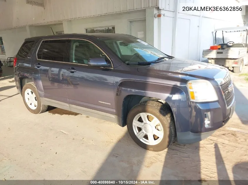 2014 GMC Terrain Sle-1 VIN: 2GKALMEK3E6362856 Lot: 40598840