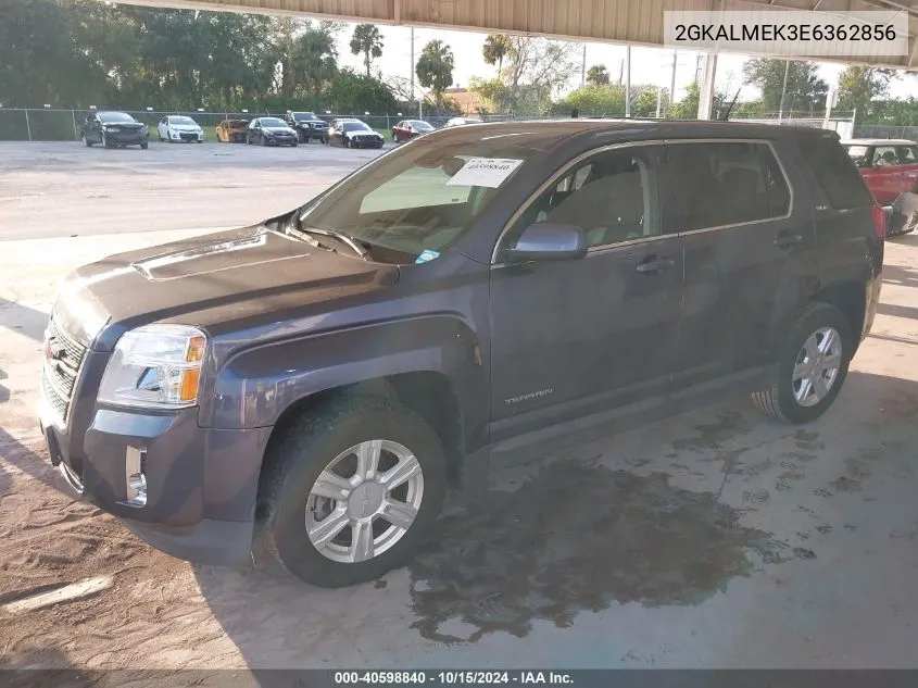 2014 GMC Terrain Sle-1 VIN: 2GKALMEK3E6362856 Lot: 40598840