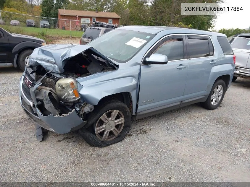 2014 GMC Terrain Sle-1 VIN: 2GKFLVEK6E6117884 Lot: 40604481