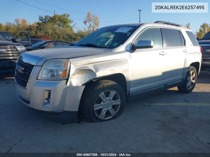 2014 GMC Terrain Sle VIN: 2GKALREK2E6257495 Lot: 40607389