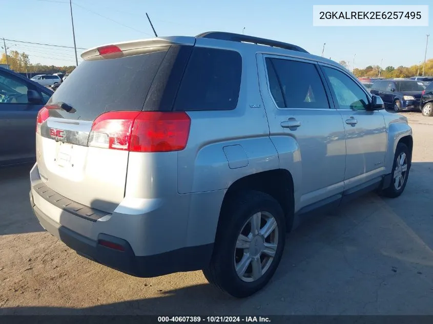 2014 GMC Terrain Sle VIN: 2GKALREK2E6257495 Lot: 40607389