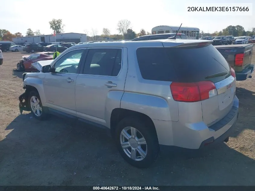 2014 GMC Terrain Sle-1 VIN: 2GKALMEK3E6157666 Lot: 40642672