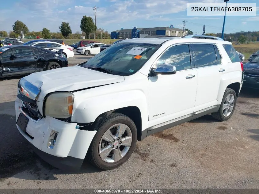 2014 GMC Terrain Slt-2 VIN: 2GKALTEK6E6308705 Lot: 40653978