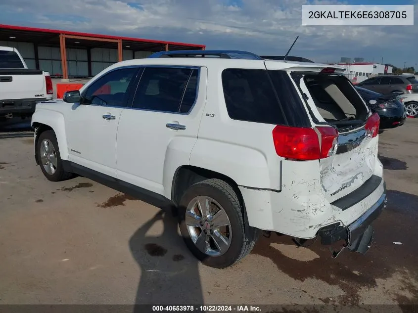 2014 GMC Terrain Slt-2 VIN: 2GKALTEK6E6308705 Lot: 40653978