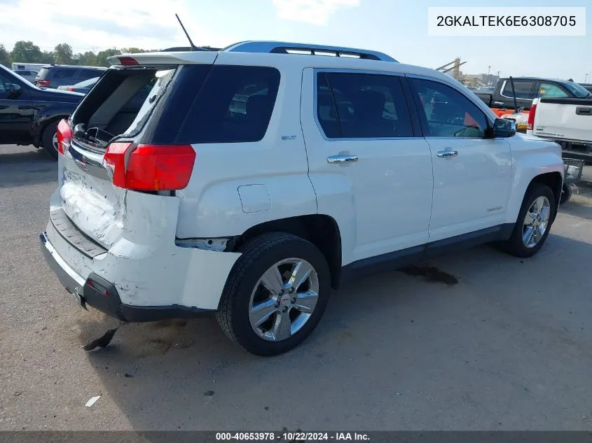 2014 GMC Terrain Slt-2 VIN: 2GKALTEK6E6308705 Lot: 40653978