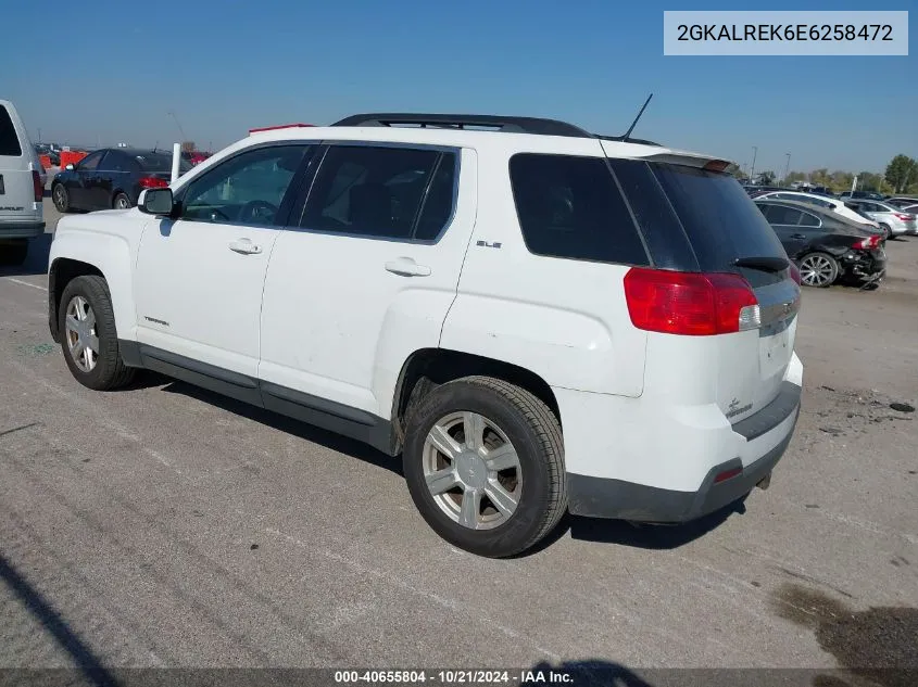 2014 GMC Terrain Sle-2 VIN: 2GKALREK6E6258472 Lot: 40655804