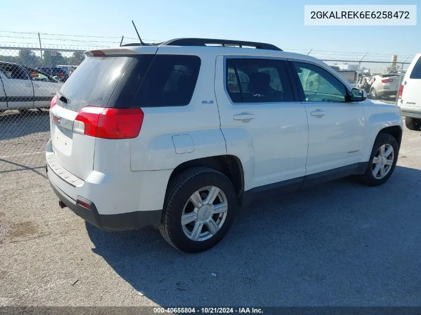 2014 GMC Terrain Sle-2 VIN: 2GKALREK6E6258472 Lot: 40655804