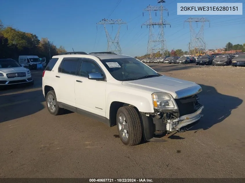 2GKFLWE31E6280151 2014 GMC Terrain Sle-2