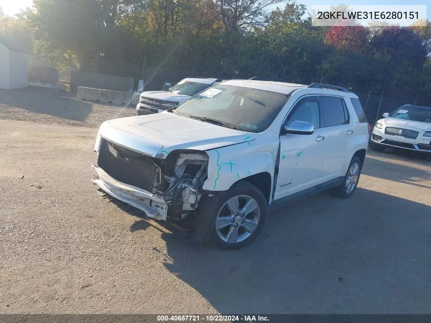 2GKFLWE31E6280151 2014 GMC Terrain Sle-2