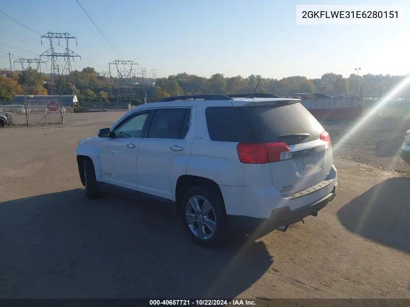 2GKFLWE31E6280151 2014 GMC Terrain Sle-2