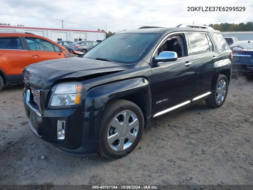 2014 GMC Terrain Denali VIN: 2GKFLZE37E6299529 Lot: 40707184