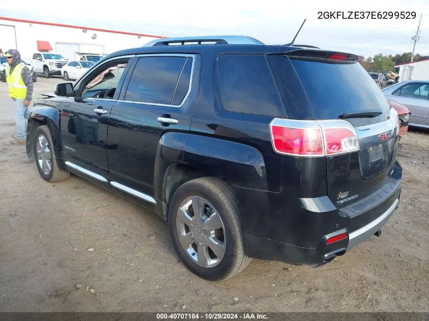 2014 GMC Terrain Denali VIN: 2GKFLZE37E6299529 Lot: 40707184