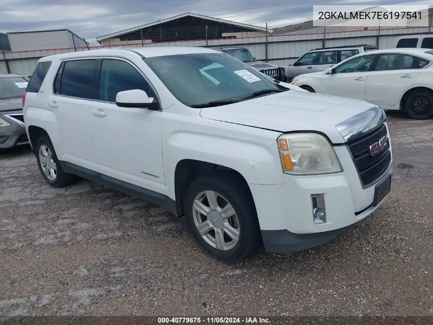 2014 GMC Terrain Sle-1 VIN: 2GKALMEK7E6197541 Lot: 40779675