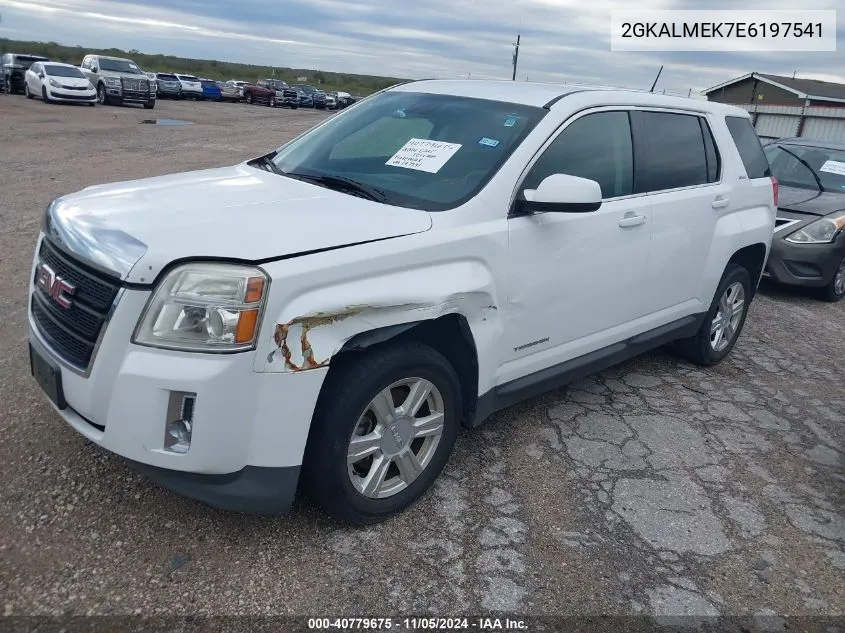 2014 GMC Terrain Sle-1 VIN: 2GKALMEK7E6197541 Lot: 40779675