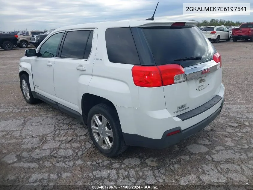 2014 GMC Terrain Sle-1 VIN: 2GKALMEK7E6197541 Lot: 40779675