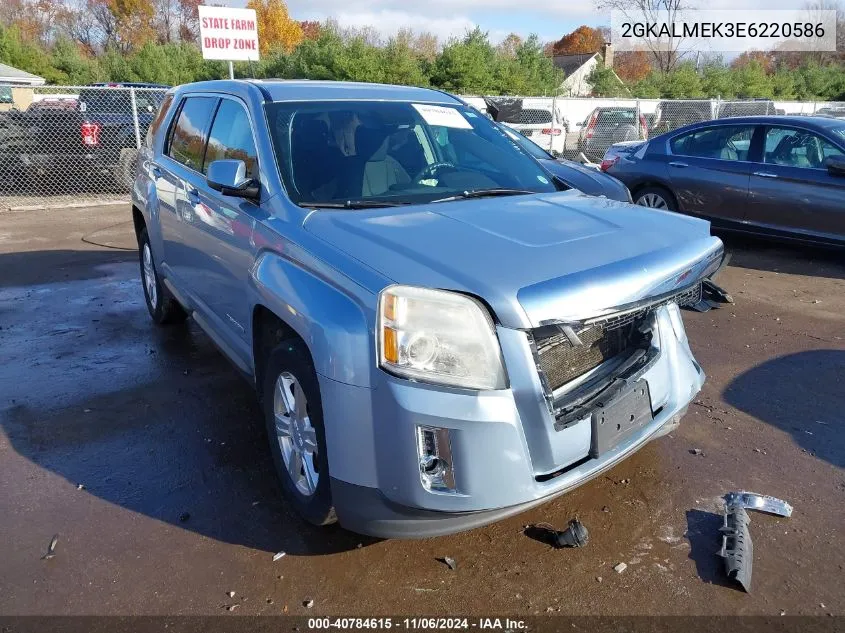 2014 GMC Terrain Sle-1 VIN: 2GKALMEK3E6220586 Lot: 40784615