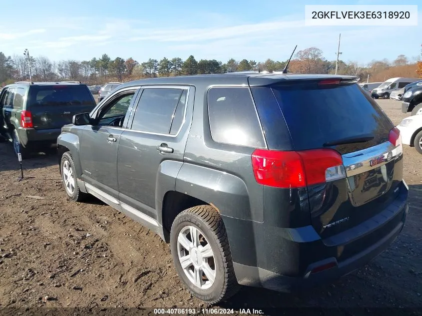 2GKFLVEK3E6318920 2014 GMC Terrain Sle-1