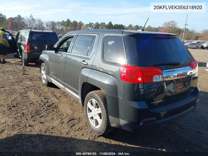 2GKFLVEK3E6318920 2014 GMC Terrain Sle-1