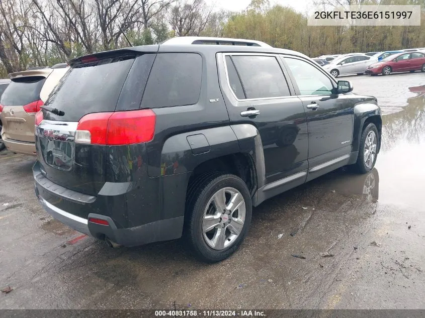 2014 GMC Terrain Slt-2 VIN: 2GKFLTE36E6151997 Lot: 40831758